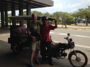 Hou became not only our hero but our driver for the week.