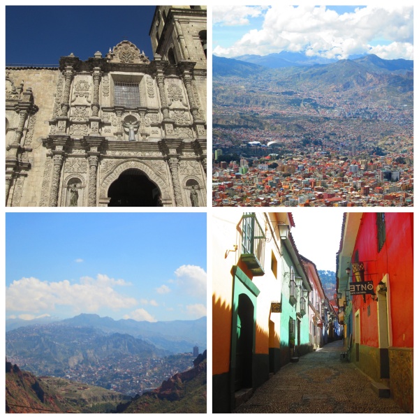Basilica with Catholic & Aymara Symbols, Sprawling La Paz, Spanish Town